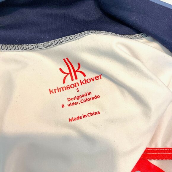 Krimson Klover 1/4 Zip Colorado Base Layer Top Long Sleeve Size S Small Ski - Picture 5 of 7